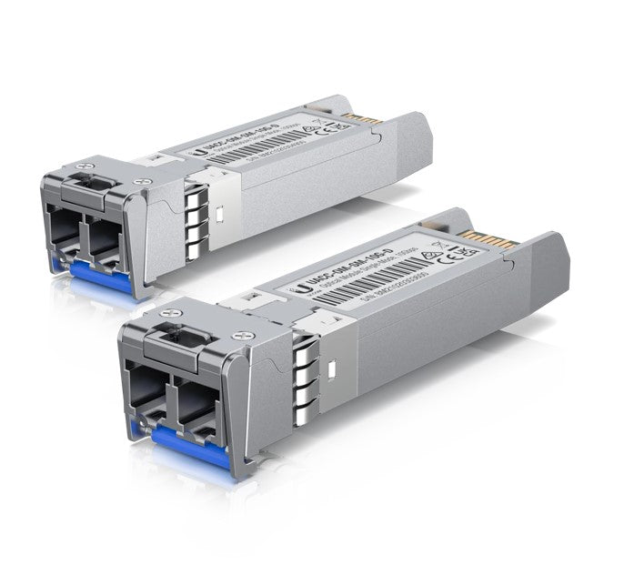 Ubiquiti UniFi 2 Pack (Orgional UI Pack), 10 Gbps Single-Mode Optical Module,Single-mode, Fiber Transceiver, Duplex LC Connect, Up to 10 km Ubiquiti UniFi 2 Pack (Orgional UI Pack), 10 Gbps Single-Mode Optical Module,Single-mode, Fiber Transceiver, Duplex LC Connect, Up to 10 km